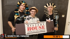 escape room mystery house torino Il segreto del faraone