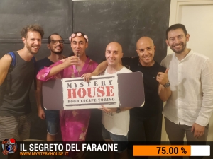 escape room mystery house torino Il segreto del faraone