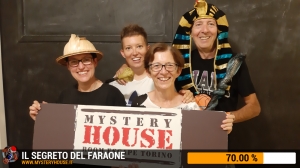 escape room mystery house torino Il segreto del faraone