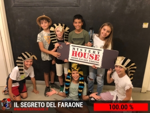 escape room mystery house torino Il segreto del faraone