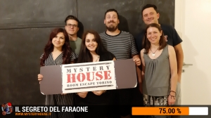 escape room mystery house torino Il segreto del faraone