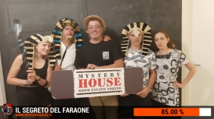 escape room mystery house torino Il segreto del faraone