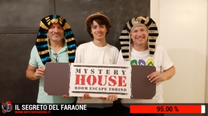 escape room mystery house torino Il segreto del faraone