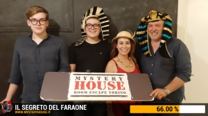 escape room mystery house torino Il segreto del faraone