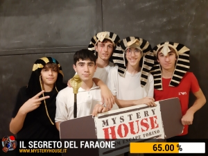 escape room mystery house torino Il segreto del faraone