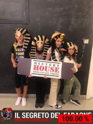 escape room mystery house torino Il segreto del faraone