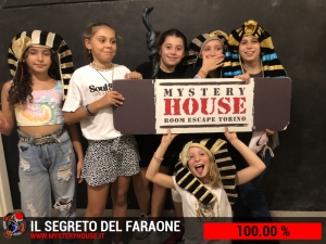 escape room mystery house torino Il segreto del faraone