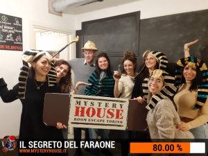 escape room mystery house torino Il segreto del faraone