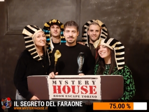 escape room mystery house torino Il segreto del faraone