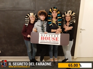 escape room mystery house torino Il segreto del faraone