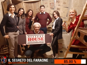 escape room mystery house torino Il segreto del faraone