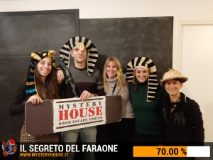 escape room mystery house torino Il segreto del faraone