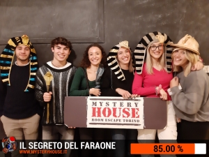escape room mystery house torino Il segreto del faraone