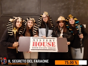 escape room mystery house torino Il segreto del faraone