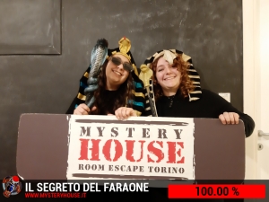 escape room mystery house torino Il segreto del faraone