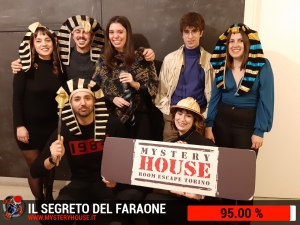 escape room mystery house torino Il segreto del faraone