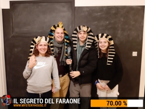escape room mystery house torino Il segreto del faraone