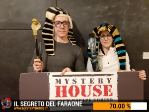 escape room mystery house torino Il segreto del faraone