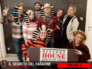 escape room mystery house torino Il segreto del faraone