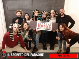 escape room mystery house torino Il segreto del faraone