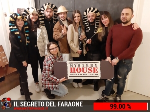 escape room mystery house torino Il segreto del faraone