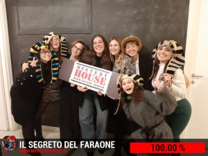 escape room mystery house torino Il segreto del faraone