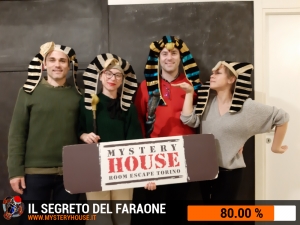 escape room mystery house torino Il segreto del faraone
