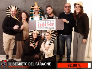 escape room mystery house torino Il segreto del faraone