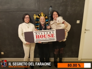 escape room mystery house torino Il segreto del faraone