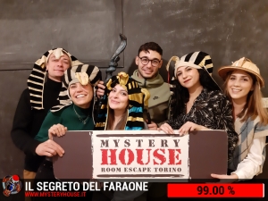 escape room mystery house torino Il segreto del faraone