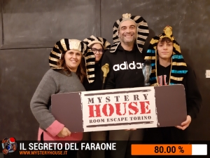 escape room mystery house torino Il segreto del faraone