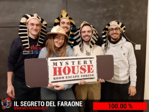 escape room mystery house torino Il segreto del faraone