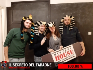 escape room mystery house torino Il segreto del faraone
