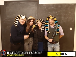 escape room mystery house torino Il segreto del faraone