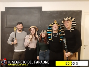 escape room mystery house torino Il segreto del faraone
