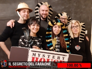 escape room mystery house torino Il segreto del faraone