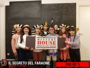 escape room mystery house torino Il segreto del faraone