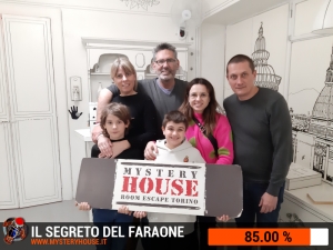 escape room mystery house torino Il segreto del faraone