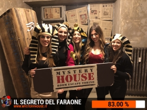 escape room mystery house torino Il segreto del faraone