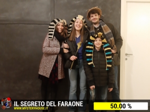 escape room mystery house torino Il segreto del faraone