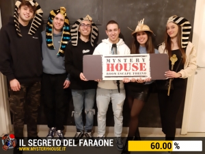 escape room mystery house torino Il segreto del faraone