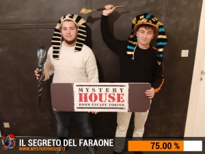 escape room mystery house torino Il segreto del faraone