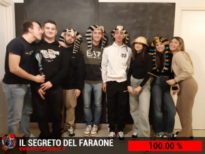 escape room mystery house torino Il segreto del faraone