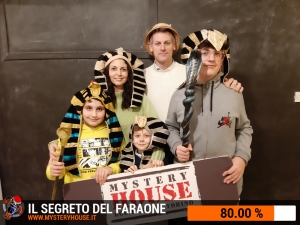 escape room mystery house torino Il segreto del faraone