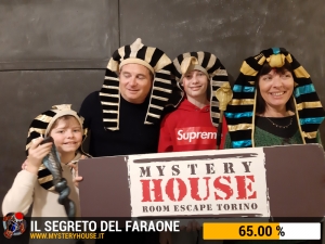escape room mystery house torino Il segreto del faraone
