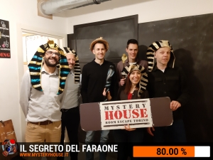 escape room mystery house torino Il segreto del faraone