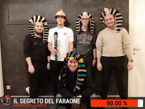 escape room mystery house torino Il segreto del faraone