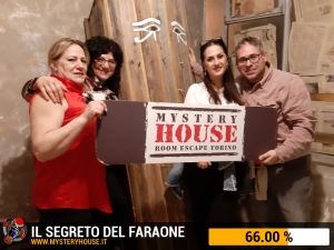 escape room mystery house torino Il segreto del faraone
