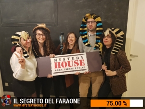 escape room mystery house torino Il segreto del faraone