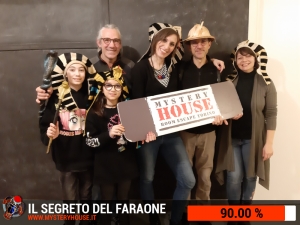 escape room mystery house torino Il segreto del faraone